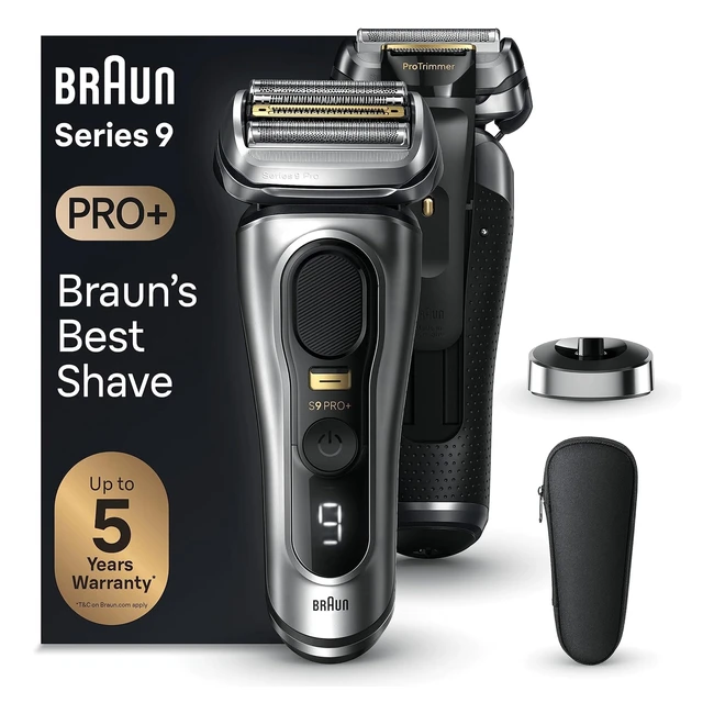 Braun Series 9 Pro Electric Shaver - Ultimate Precision & Skin Comfort