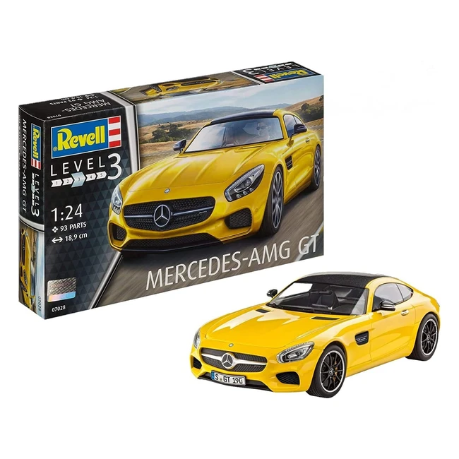 Revell Mercedes-AMG GT Benz Kit Veicolo in Metallo Giallo 07028