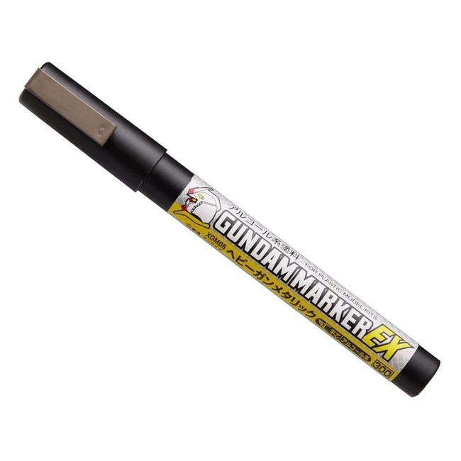 Marqueur Gundam Ex Heavy Gun MTallis - Excellente Opacité - Dark Gun Metal Shade
