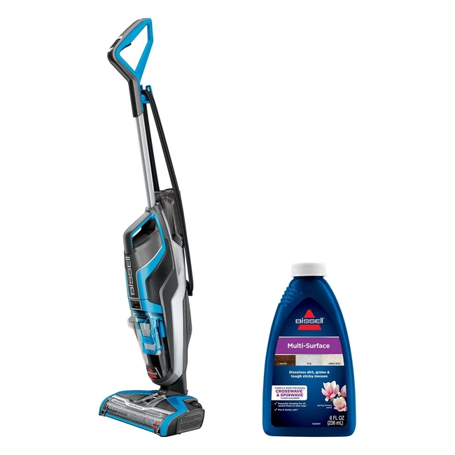 Aspirateur Bissell Crosswave 3 en 1 - Nettoyant Multisurfaces pour Tapis et Sols Durs