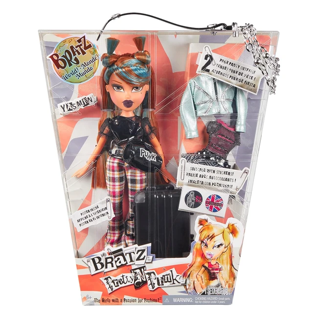 Poupée mannequin Bratz Pretty n Punk Yasmin - Édition limitée