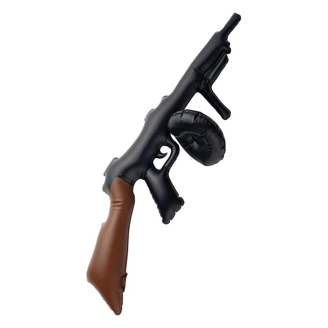 Fucile Thompson gonfiabile nero 75cm - Acquista ora