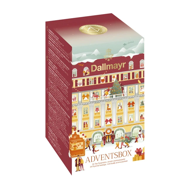Dallmayr Teeadventsbox 1er Pack - 24 Tee berraschungen