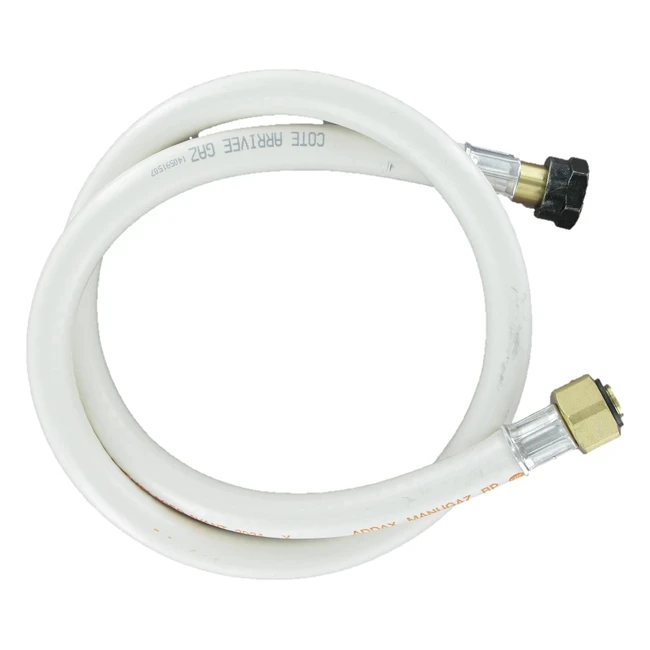 Tuyau flexible de gaz butane/propane en caoutchouc - 200m - Valide 10 ans - Raccordement vissé - S651086