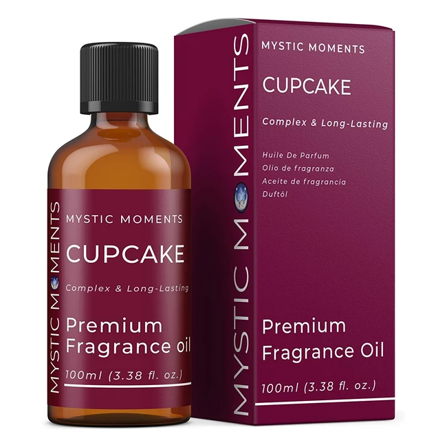 Huile parfumée au cupcake 100ml - Mystic Moments