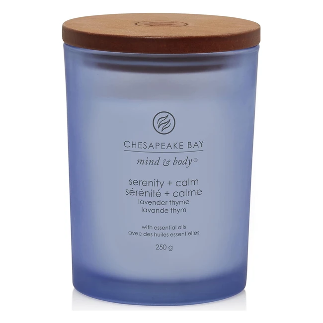 Chesapeake Bay Serenity Calm Candle - Medium Tumbler, Burn Time up to 57 Hours