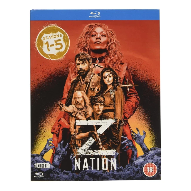 Z Nation Stagioni 1-5 Box Set 20 Blu-ray Edizione Regno Unito