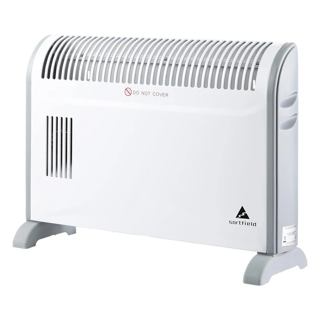 Convector Radiator Heater | Adjustable Thermostat | 3 Heat Settings | 2000W | Turbo Fan