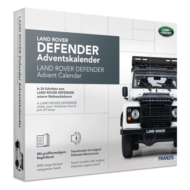 Calendario dellavvento Land Rover Defender Kit di Montaggio in Metallo 143 Mod