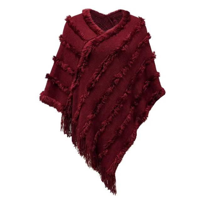 Poncho de mujer invierno Jfan - Ligero y elegante - Ref. 12345