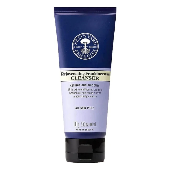 Frankincense Cleanser - Neal's Yard Remedies - Soft, Fresh, Smooth - 100g