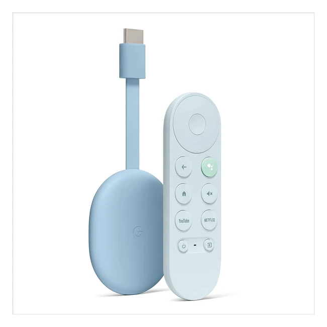 Chromecast with Google TV 4K - Stream Entertainment Voice Search Watch Films 