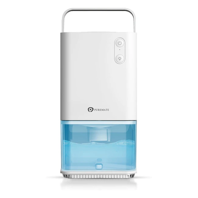 PureMate Dehumidifier 1200ml - Compact & Portable Mini Air Dehumidifier