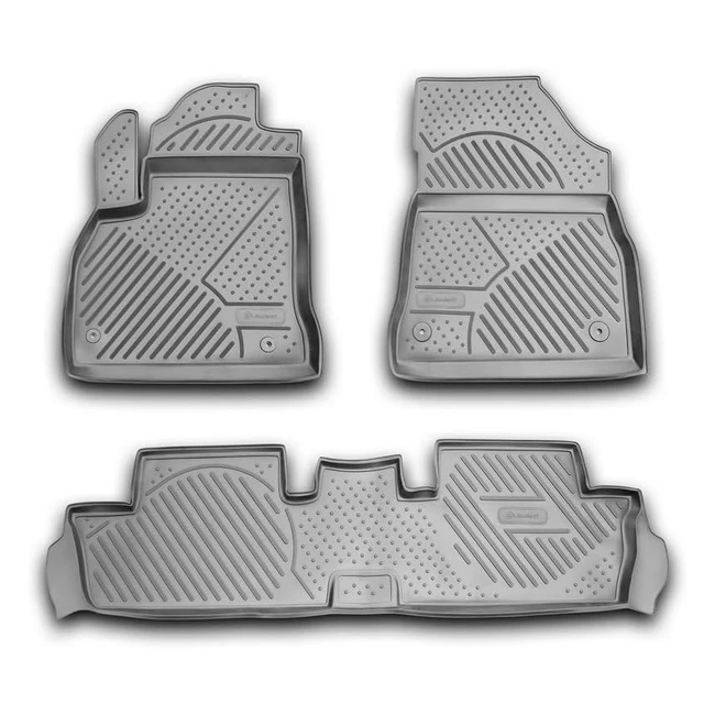 Tappetini in Gomma Nera Peugeot 3008 - Protezione Tutto il Tempo