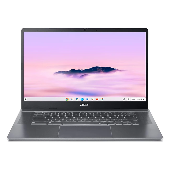 Acer Chromebook Plus 515 CB5152HT31ZV - PC Portable Tactile 15.6'' Full HD - Intel Core i3-1215U - 8Go LPDDR5X - 256Go SSD - Intel UHD Graphics - Chrome OS - Clavier Azerty Gris
