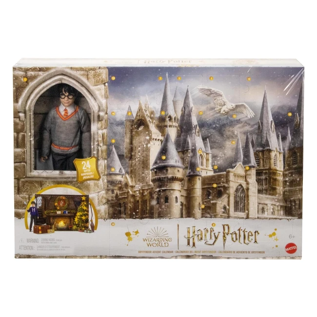 Harry Potter Toys Gryffindor Advent Calendar with 12inch Harry Potter Fashion Do