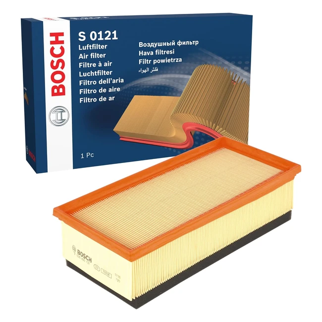 Filtro Aria Bosch S0121 - Dimensioni precise, alta efficienza di filtrazione