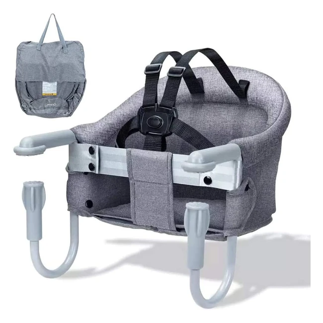 Chaise Haute Bébé Orzbow - Portable, Sécurité, Confort - Réf. 08335