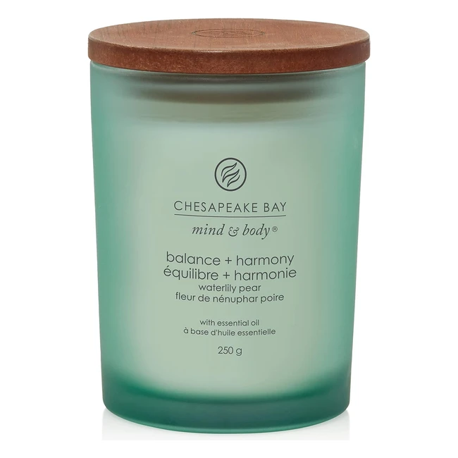 Chesapeake Bay Scented Candle - Balance & Harmony - Medium Aromatherapy Tumbler Candle
