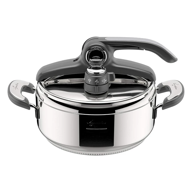 Pentola a Pressione Lagostina Novia Vitamin Lagoeasyup 35L - Acciaio Inox 1810 