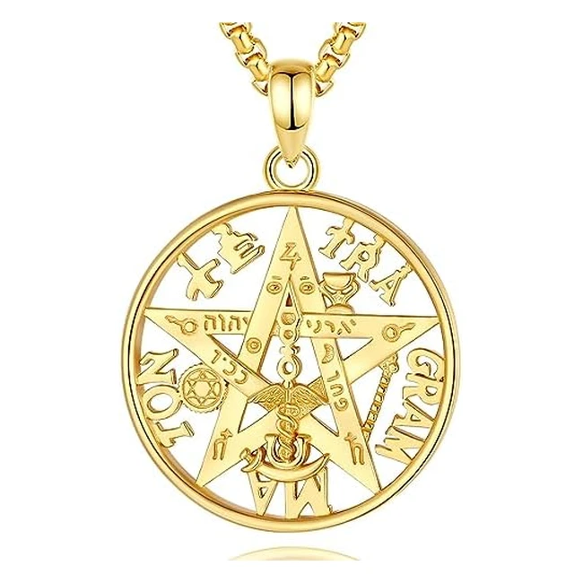 Collar Pentagrama Plata de Ley 925 | Elementos Místicos | Regalo Espiritual