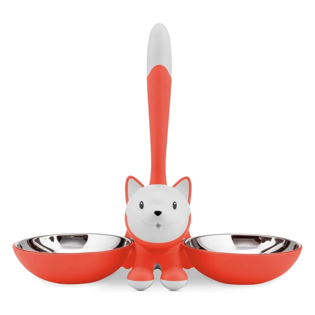 Alessi Tigrito Accesorios Gatos Anaranjado - Set 2 Pinzas Resina Termoplástica