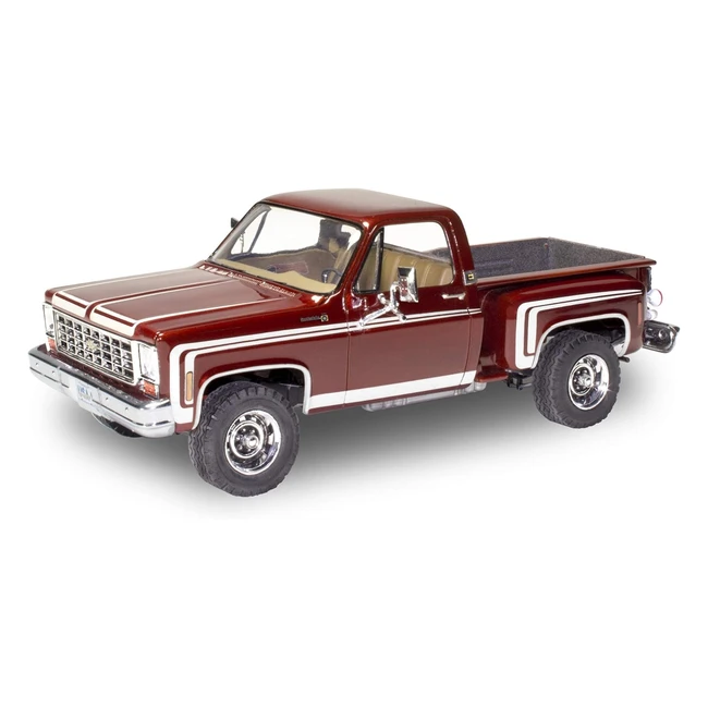 Revell 1976 Chevy Sport Stepside Pickup 4x4 - Kit di Montaggio in Plastica Scala 1:24