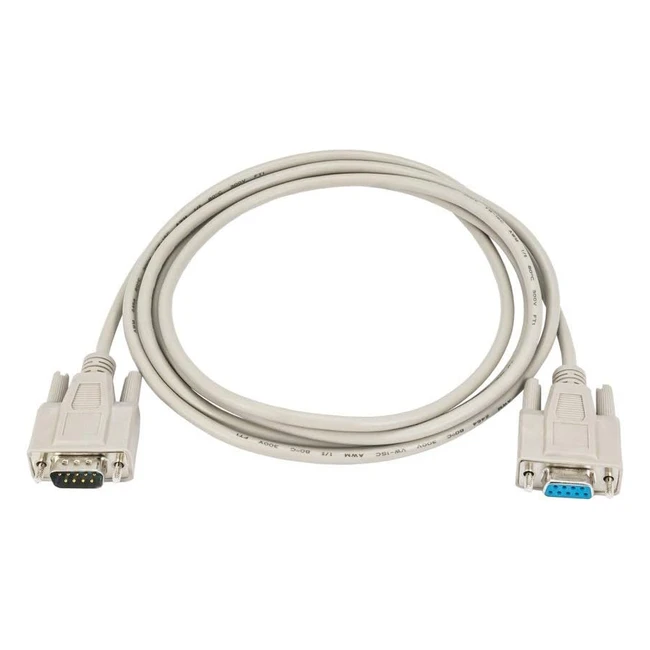 Cble RS232 DB9 D-Sub 9 broches 2m - Akyga AKCO01