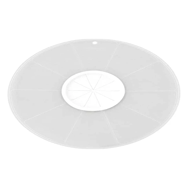 Couvercle Anticlaboussures Zenker 43413 - Plastique Blanc 31 cm