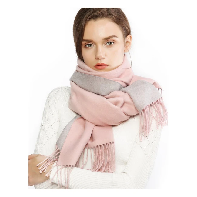 Riiqiichy Winter Scarf for Women - Warm, Reversible, Long & Large - Free Delivery