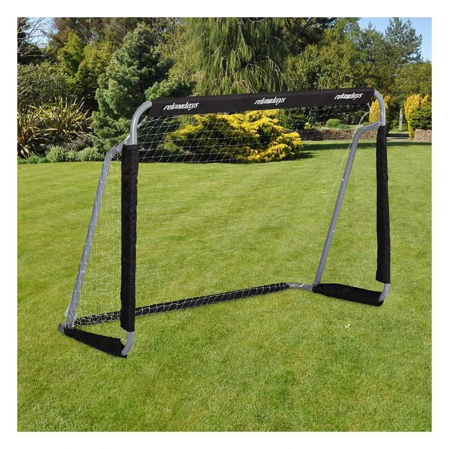 But de football professionnel pour enfants et adultes - Relaxdays 110x150x75cm