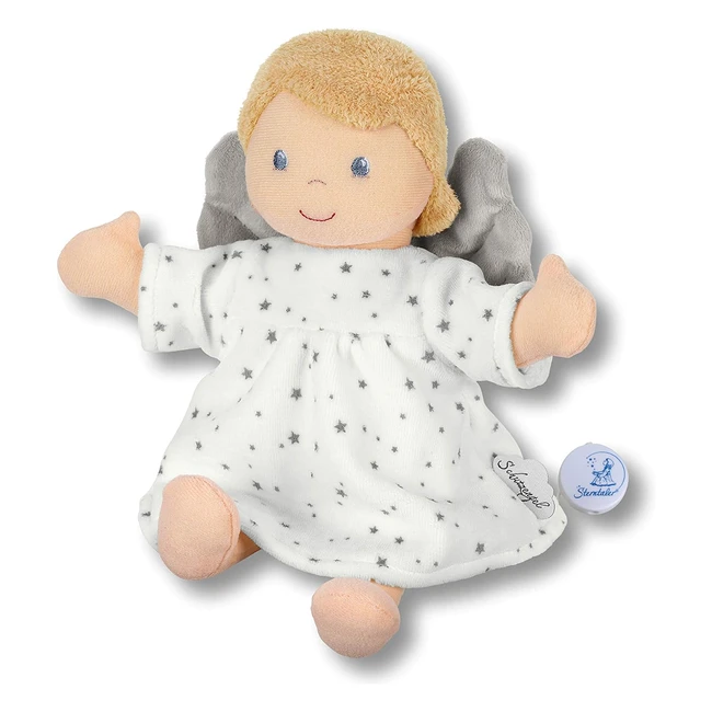 Peluche musicale ange gardien Sterntaler, taille L, mécanisme musical interchangeable