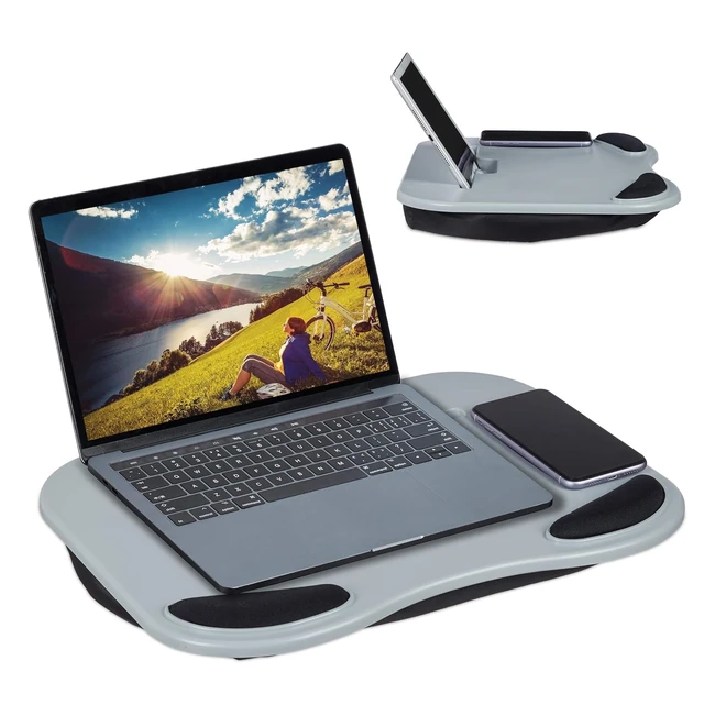 Coussin de laptop ergonomique pour tablette 11 pouces - Relaxdays