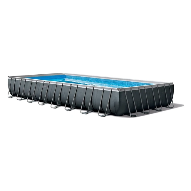 Piscina Intex 26374 con Pompa a Sabbia e Scaletta - Capacit 54368L - 975x488x1