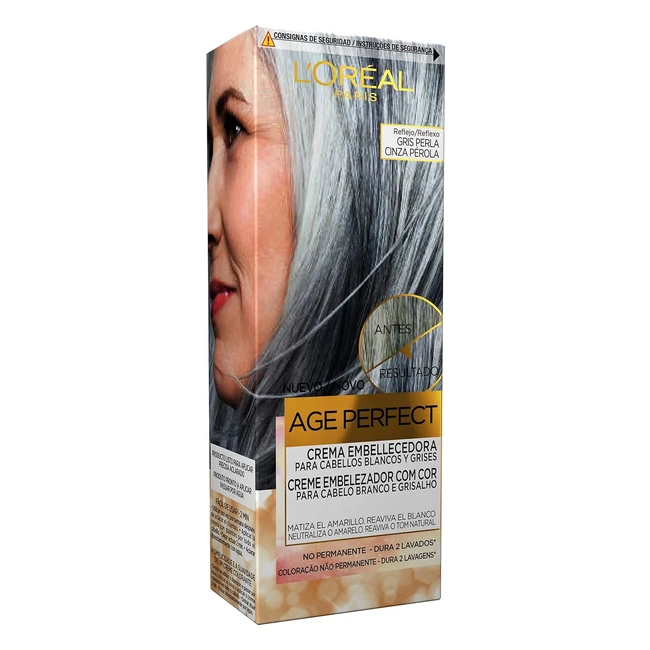 Crema L'Oreal Paris Age Perfect Grigio Perla - Riduce le Rughe e Rassoda la Pelle
