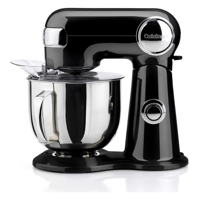 Cuisinart Precision Stand Mixer 500W Black SM50BU - High Performance Motor, 12 Speed Settings