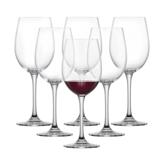 Lot 6 Verres Classico - Résistance extrême, éclat brillant, design fonctionnel