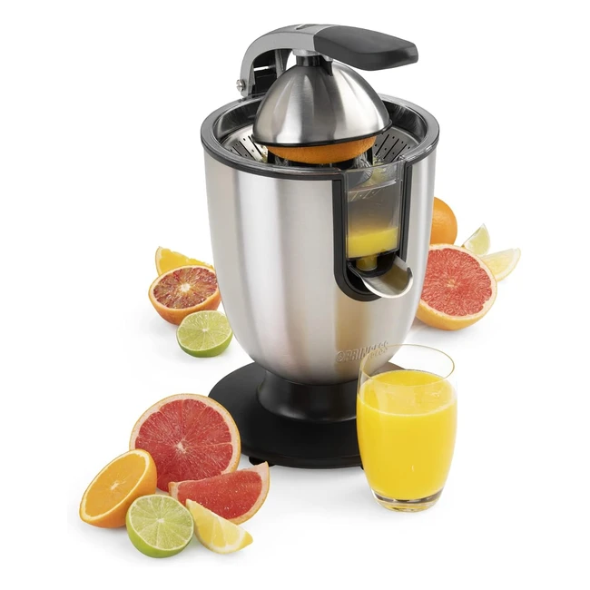Princess Citrus Juicer - Stainless Steel, Powerful Motor - 201852