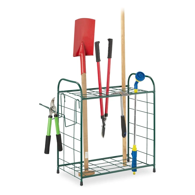 Support de rangement pour appareils de jardin - Relaxdays 68x80x35