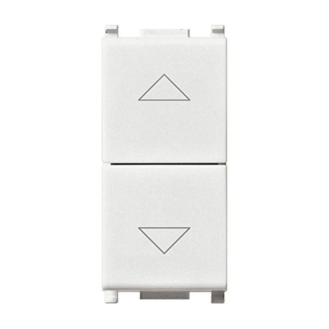 Commutatore Vimar 2P 10AX a due tasti bianco - Referenza: XXXX - Massima affidabilità e funzionalità