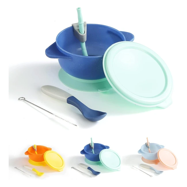 Ciotola Munchkin in Silicone Ventosa per Bambino - Sicura e Pratica