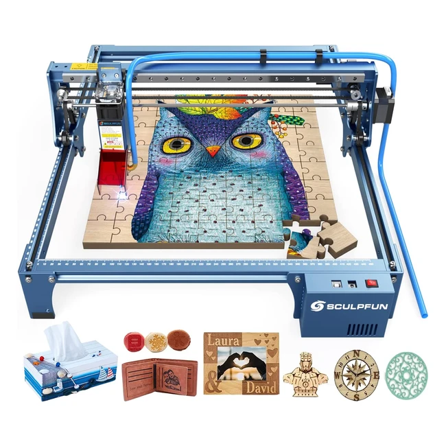 Cortador Láser Sculpfun S10 - Grabado y Corte Precisos - Envío Gratis