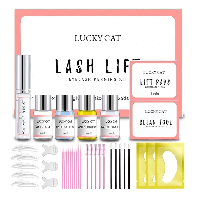 Kit Laminazione Ciglia Permanente Lifting Set Lash Lift - Occhi Più Luminosi e Giovani - #CigliaCurvate #CigliaPerfette