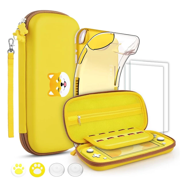 Custodia Switch Lite 8pz  Vetro Temperato  Cover  Thumb Grips  Borsa Accesso