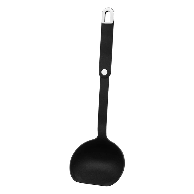 Cucharon Fackelmann 24038 - 29 cm - Mango Practico - Funcion de Parte de Plastico - Apto para Ollas y Sartenes