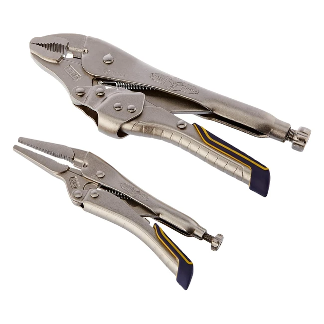 Set 2 pz pinze autobloccanti Irwin T77T - Fast Release 10WR 6LN