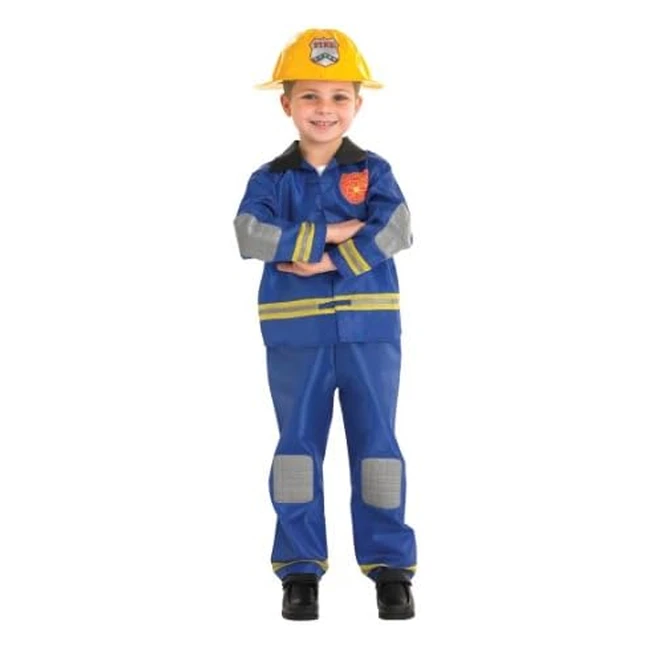 Déguisement officiel de pompier Rubies pour enfant - Taille M (5-6 ans) - Réf. 889518M