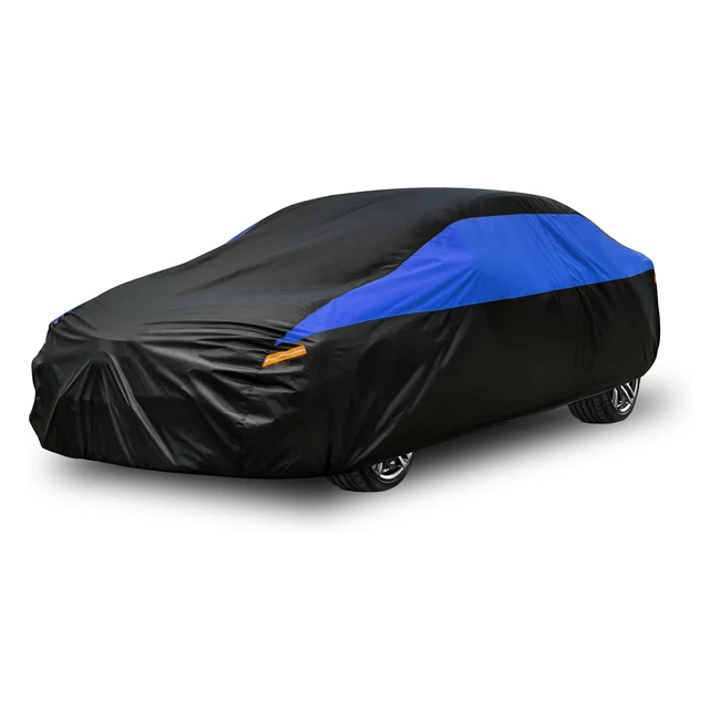 Copriauto esterno gunhyi impermeabile e traspirante per berlina in inverno - 470-490 cm