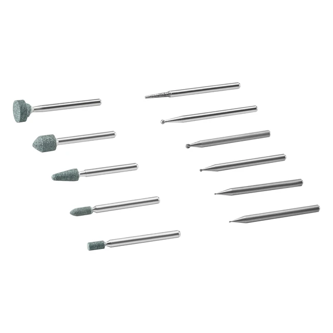 Dremel 72901 Carving Engraving Rotary Tool Accessories Kit - 11-Piece Set for Wood, Metal, and Glass