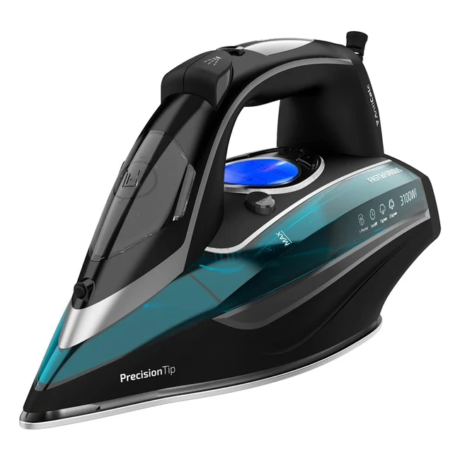 Cecotec FastFurious 6060 Ultra Anodized Dampfbügeleisen 3100W Automatische Wasserpumpe Auto Abschaltung Kontinuierlicher Dampf von 75g/min Touch Sensor und LCD-Bildschirm